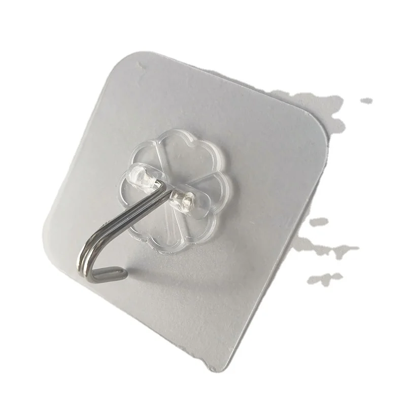 Simple Wall Hooks Adhesive Heavy Duty Waterproof  Kitchen Pack Adhesive Wall Hooks