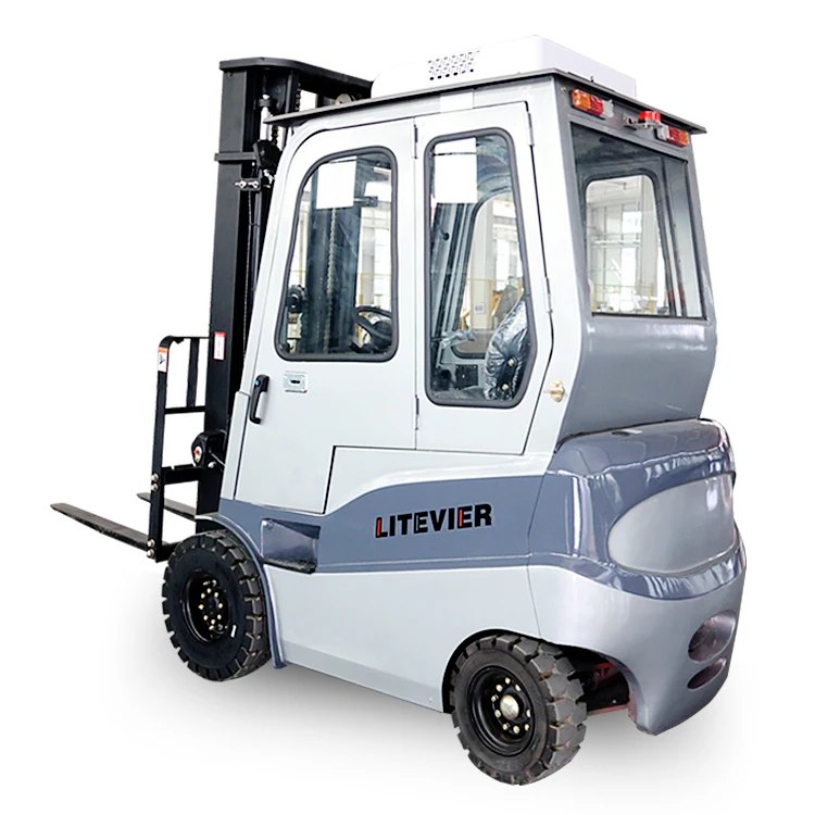 Chinese electric forklift 1t 2t high quality lifting truck all terrain electric forklift