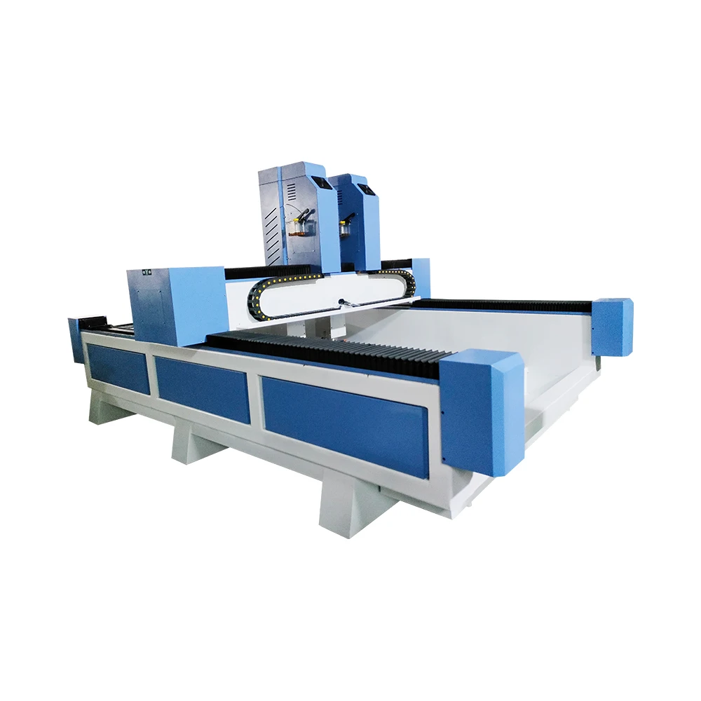Global export expertise Marble Stone CNC Router 1825 With 2 Spindles Stone Engraving Machine