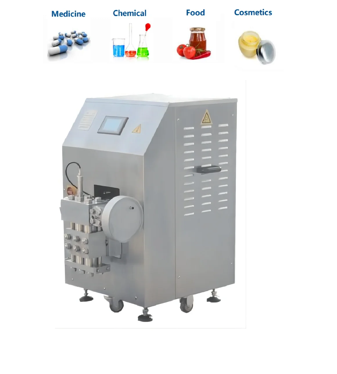 100L/H 150MPA Mixing equipment high pressure homogenizer lab