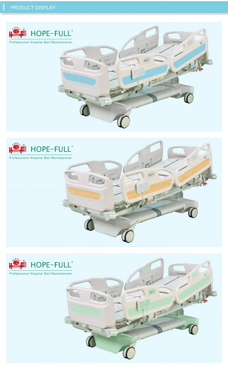 HOPEFULL F968y-ch Pediatric Hospital Adjustable Bed With Backrest For Emergency Room