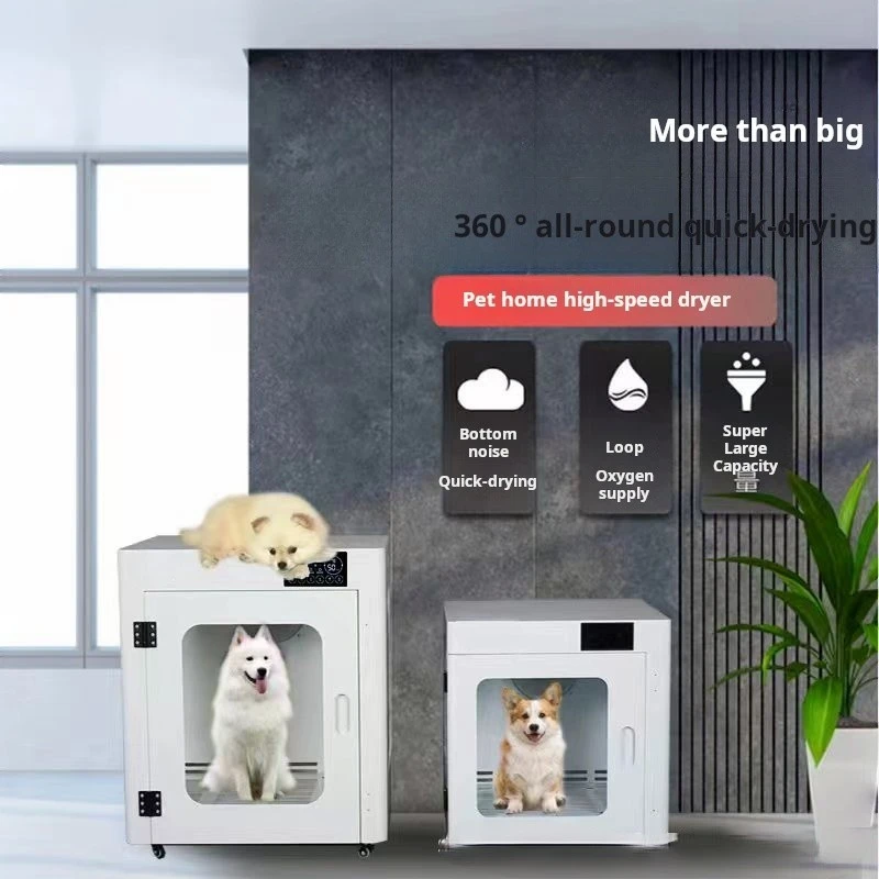 gentle and efficient pet drying box dog blow dryer fur me pet grooming vacuum kit quiet for business or home