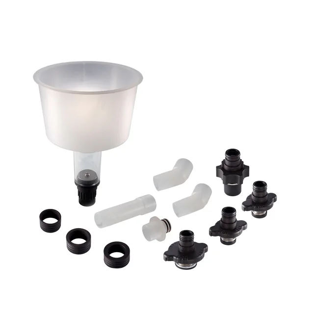 spill proof radiator coolant filling funnel kit