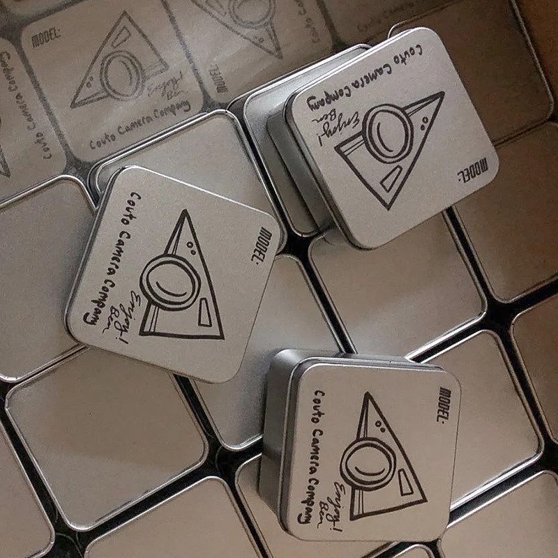 Wholesale Rectangle Tin Boxes USB Mini Metal Chewing Gum Packaging Tinplate Box With Window