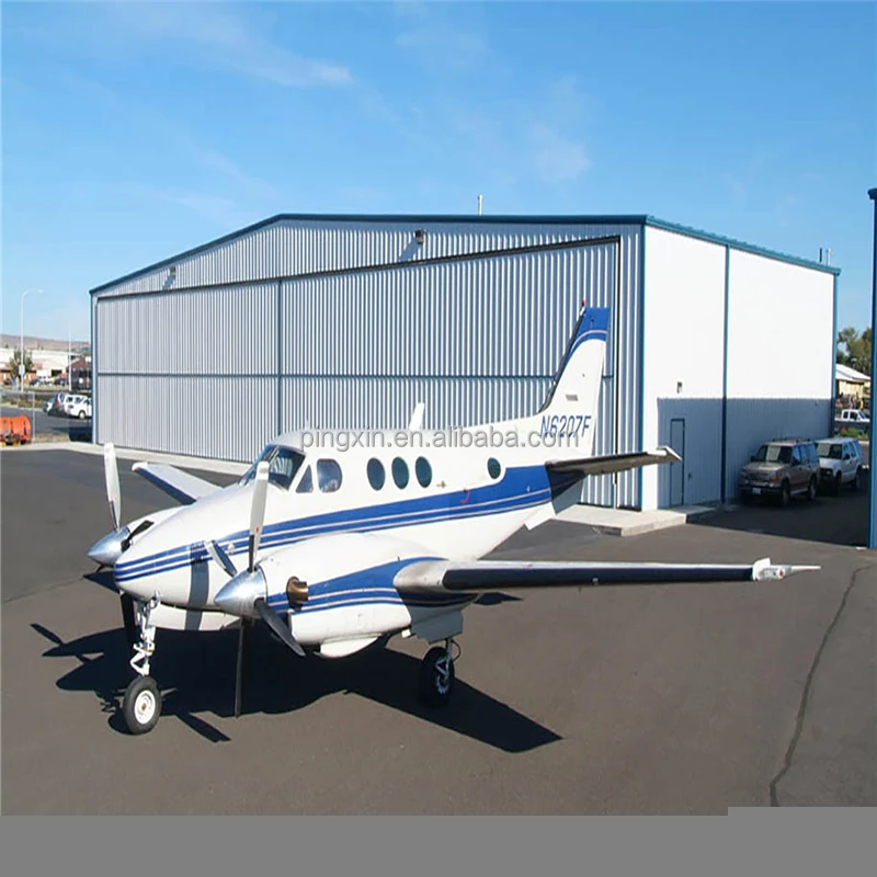 Most Popular Custom Outdoor Light Frame Prefabricated Hangar for Airplanes