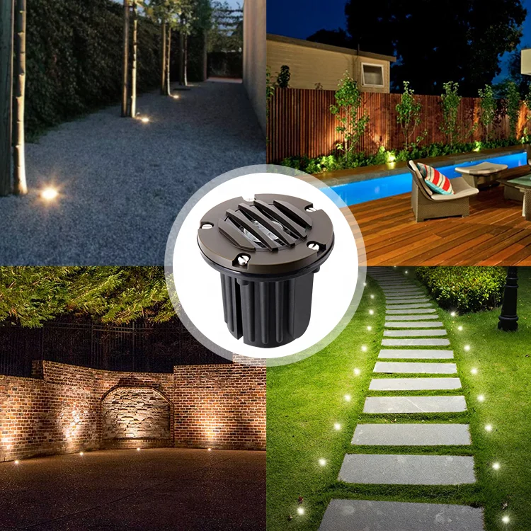 Easy To Install IP65 Waterproof Low Voltage 12V Pathway Yard Fountain Well Lights Outdoor Led Underground Inground Pool Lights