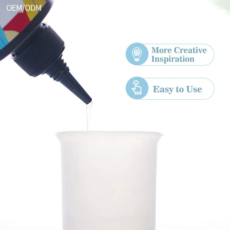 OEM R S NAIL High No Bubble Odorless No Heat Dry Fast Hard UV Resin Glue UV Resin For Jewelry