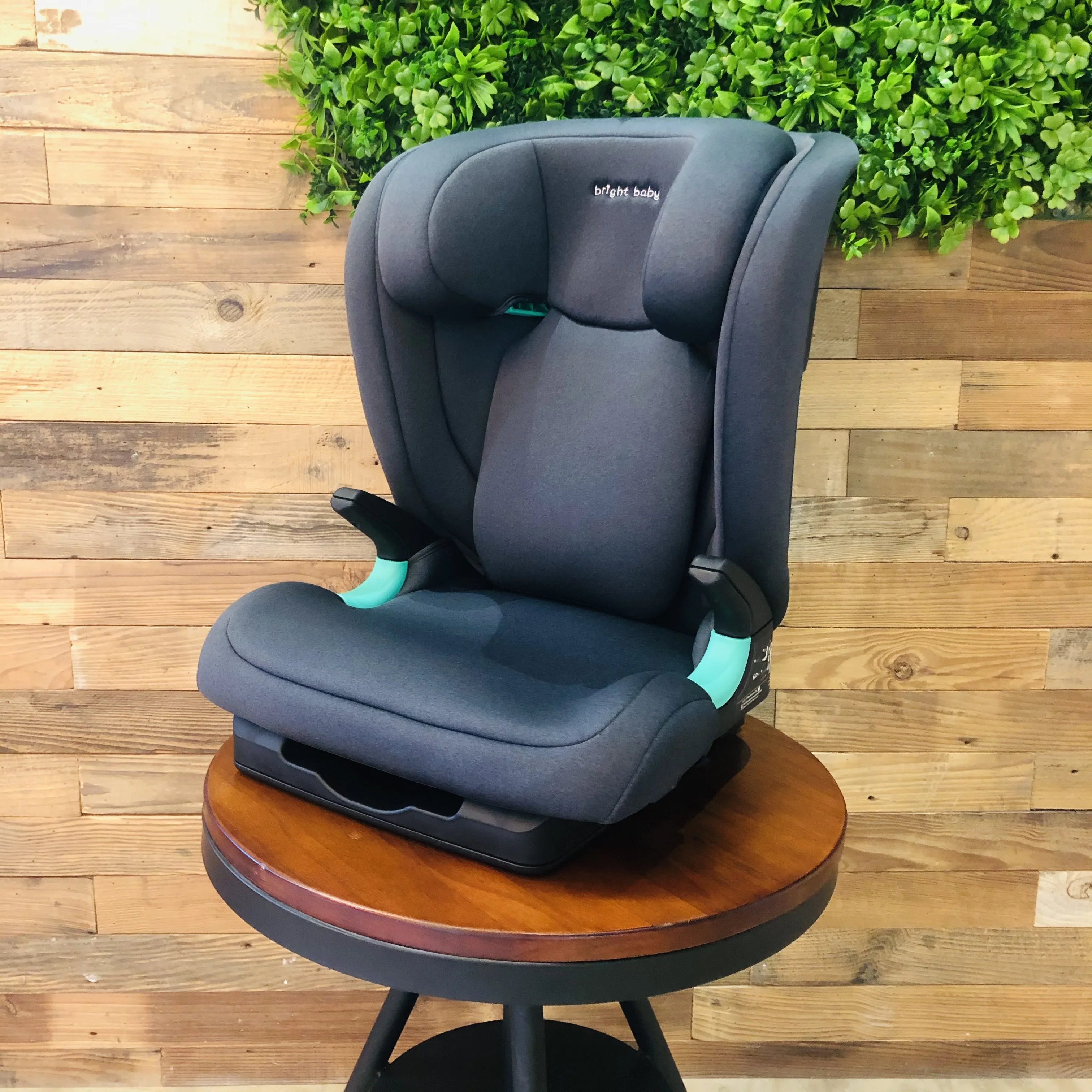 Детское сиденье Brightbebe I-размер 100-150 см усилитель спинки автомобиля с сертификатом isofix R129 Группа 2 + 3 15-36