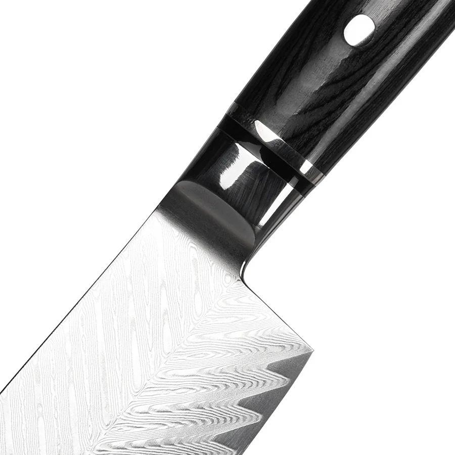 Super Sharp 5 Pieces Damascus Steel Pakka wood handle 67-Layer knife Professional Kitchen Knives Set with Boxes
