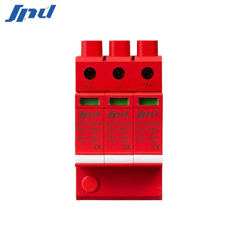 1500v 40ka dc spd surge protective device lightning protection pv system