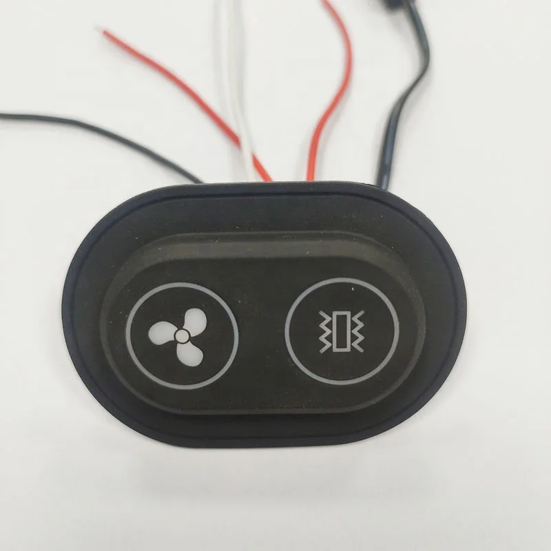 Manufacturers Customized 12v 24v Heating Cooling Vibration Accessories With 3 Level Control Switch For Car Seat