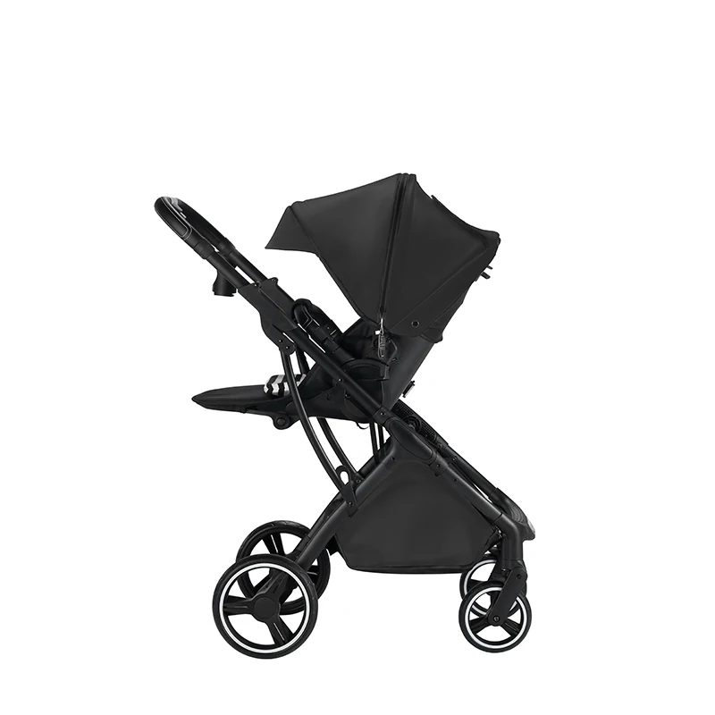 Best-selling Stroller Convenient Adjustable Direction Seat Baby Can Sit And Lie High Light Multi-functional Stroller