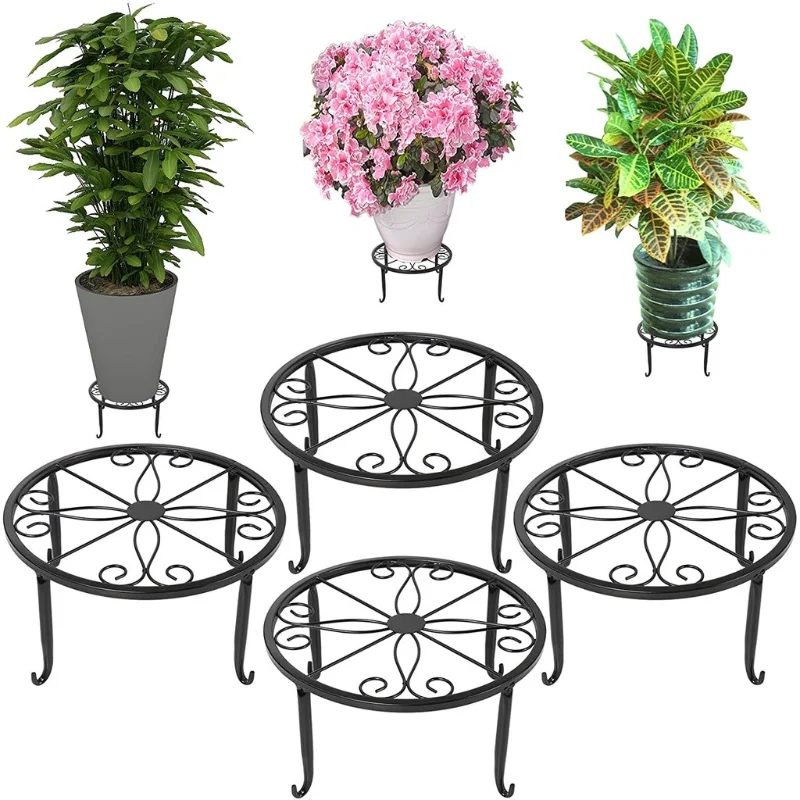 Amazon Hot Sell Modern Metal Stand  Flower Pots Planters Flower Pot Stand