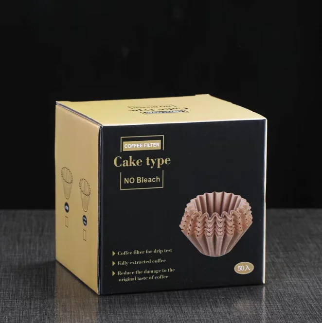 Coffee Filter Paper for 8-12 cups size 250*110 mm 50pcs virgin wood pulp coffee filter paper