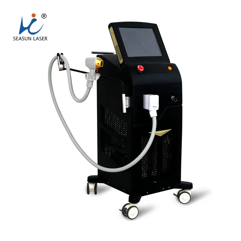 ABS injection molding housing medical beauty instrument portable vertical body case hair removal 808nm diode laser chassis