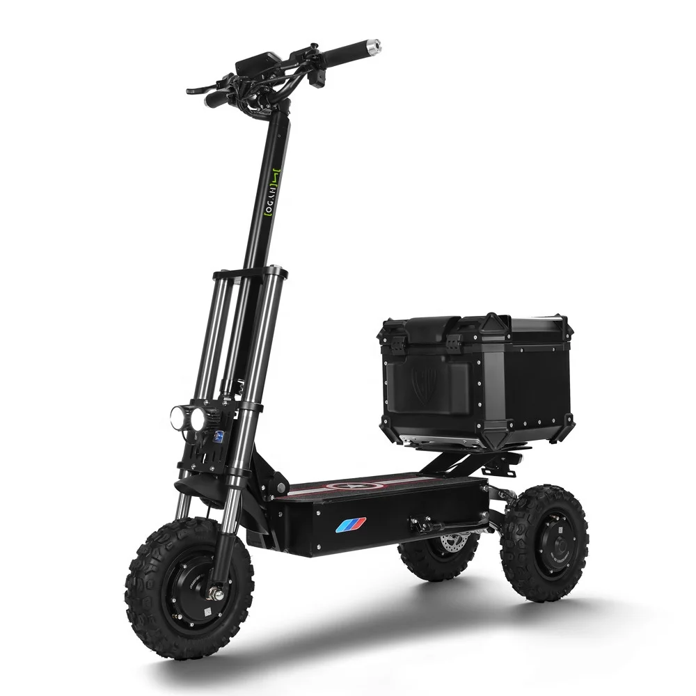 3 Wheel Electric Scooter Tricycle, Heavy Duty 11Inch Off Road Electric Scooter, 150Kg Load Powerful Adult Electric Scooter