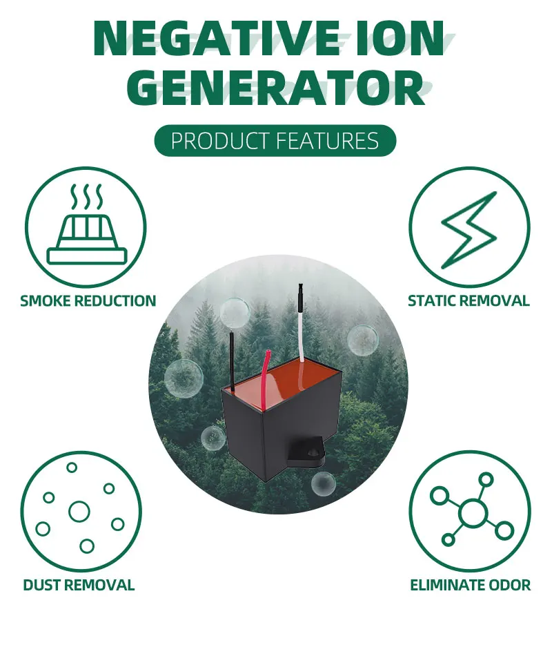 TFB-Y78 Warehouse anion ionizerCEAC DC voltage 20 million ions negative ion generator