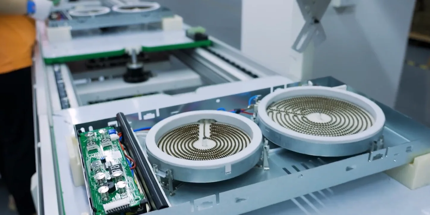 New Design Knob Touch Ceramic Hob Home Appliances Electric Stove  with 4 Cooking Zones 60cm Kitchen Hob Infrared cooker