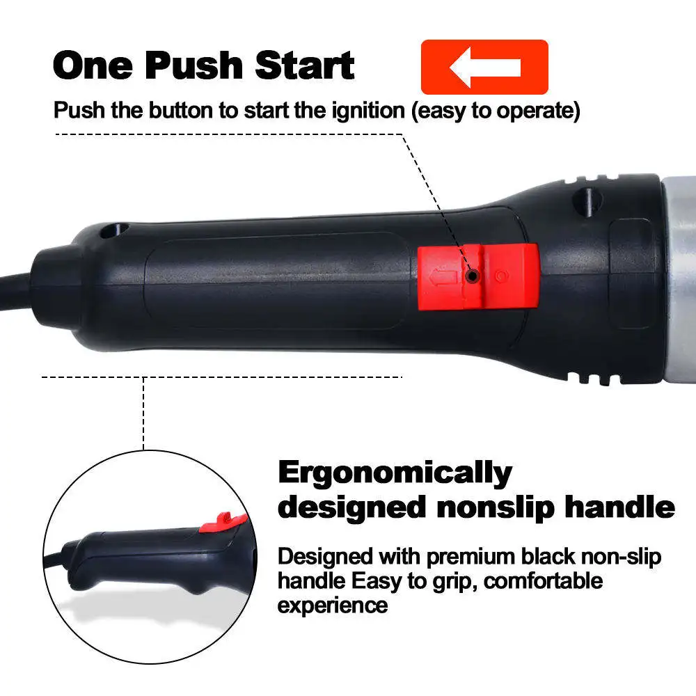 VERTAK 2000W Outdoor Kitchen Wood Burner Bbq Firestarting Lighter Charcoal Fire Starter Electric Lighter for Grill and Firewood