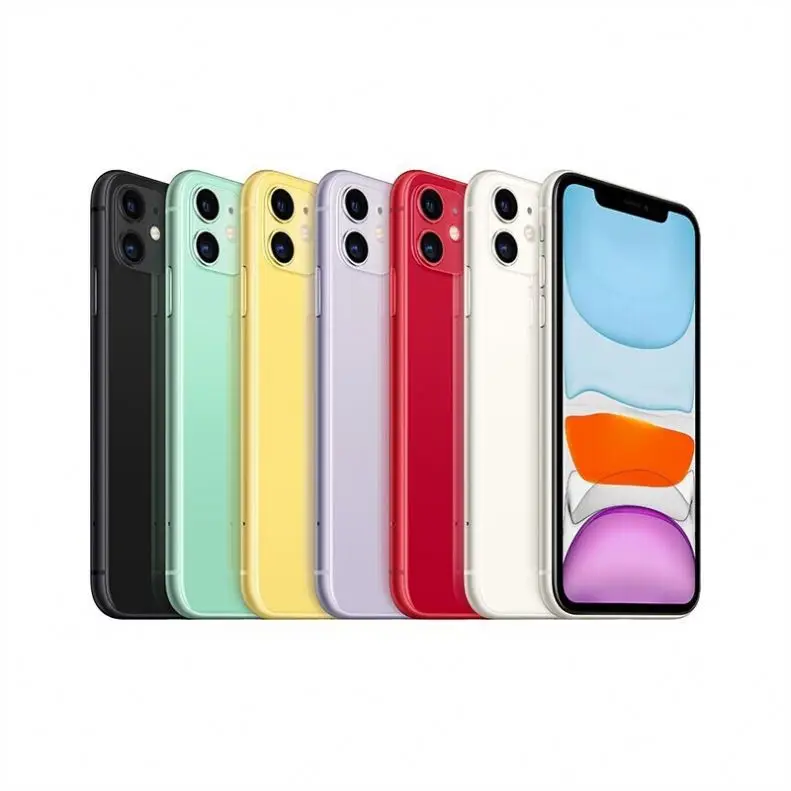99% new appl used refurbished phoneunlocked phone 64GB + 256gb for iPhone 11