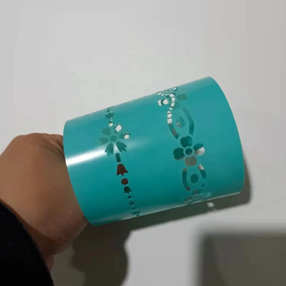 Wholesale Eco friendly PET Mylar Plastic wheat Custom Wedding Cake Stencil for Decoration Cake Stencil Template