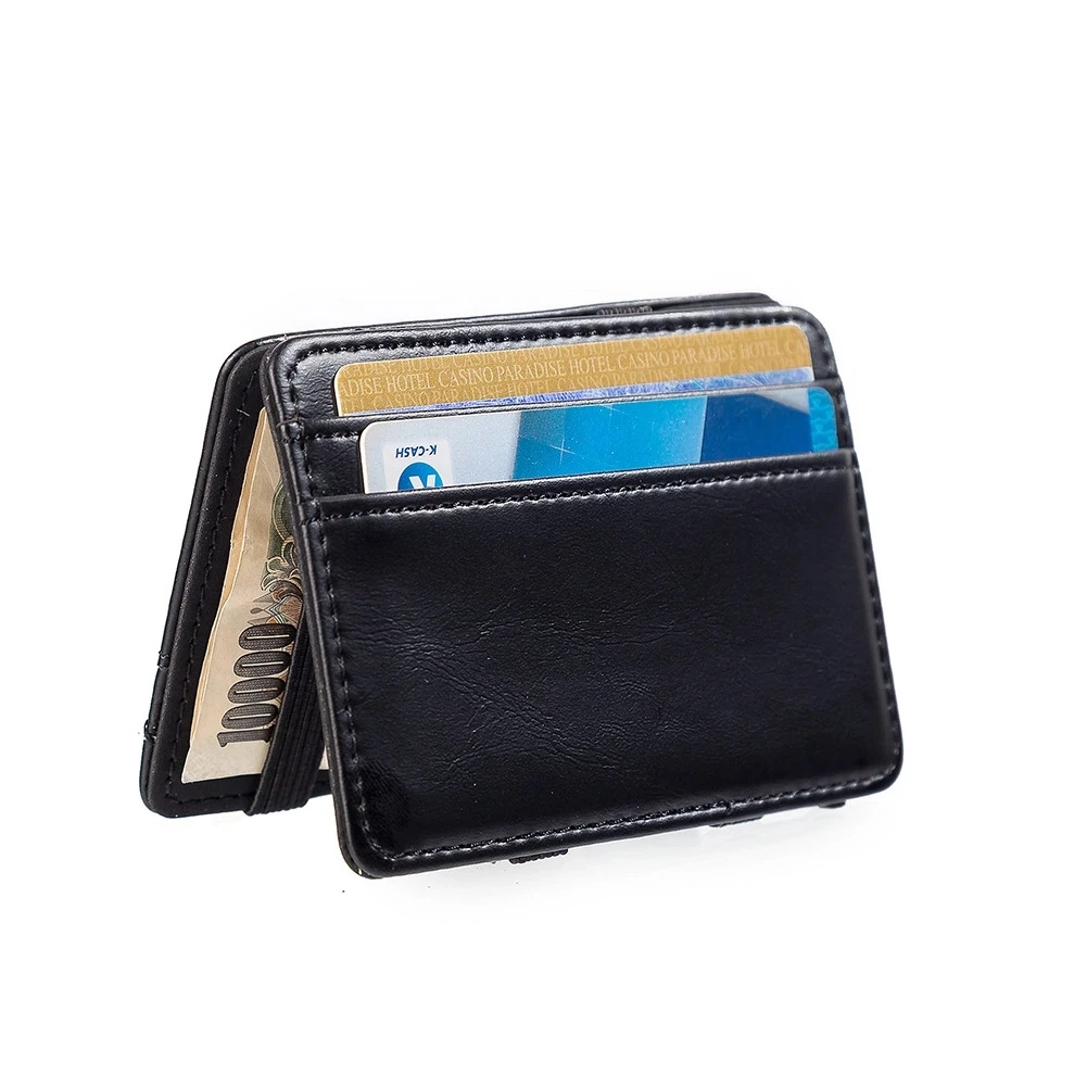 Leather Mini Wallet For Male Bank Credit Card Package Billeteras Para Hombre Sport Men Wallet Billetera Hombre