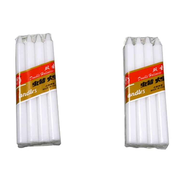 common bulk pure paraffin wax white candle manufactures