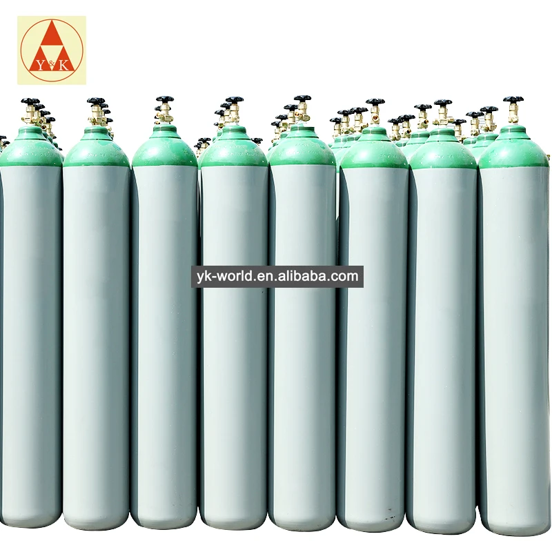 Well Received in South Africa Medical Bottle d Oxygen Portable O2 Tank 15 Liter Oxygen Gas Cylinder
