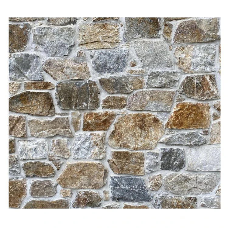 Dry Stack Factory Stone Veneer Natural Limestone Exterior Stone Wall Cladding For Walls Decoration