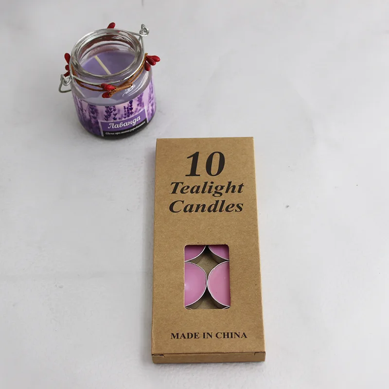 SuXiu OEM  butter lamp paraffin candle Small candle Romantic smokeless aromatherapy wedding candle