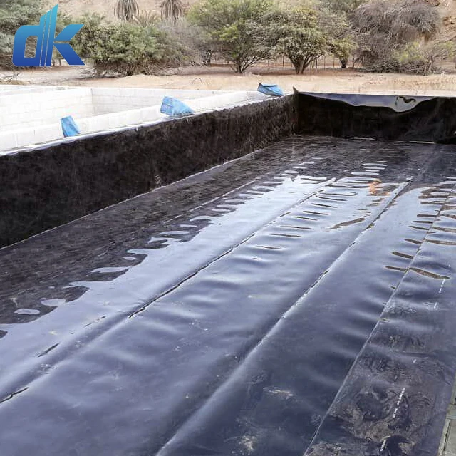 0.5mm 0.75mm 1mm Fish Farm Pond Liner Waterproof HDPE Geomembranas tarpaulin fish tank liners