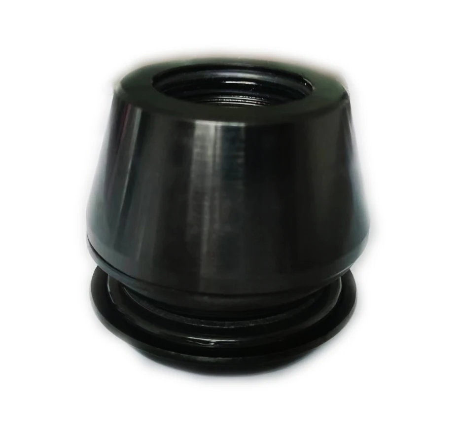 High Performance Black Steel Easy To Use Stem Cover Bicycle Headset 28.6/44/30 For Mountain Bike