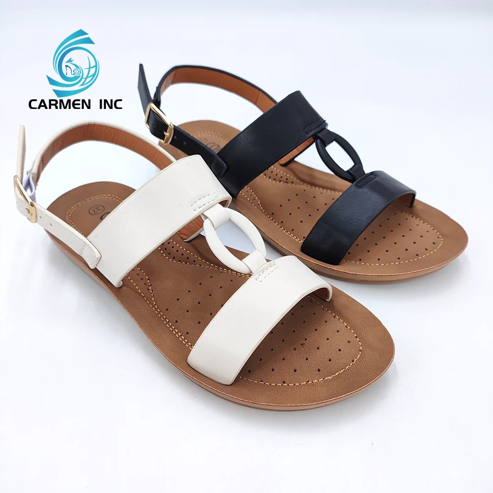 fashion hot sell cheap womens flat sandals flat sandals for women comfortable sandals for flat feet for women girl lady