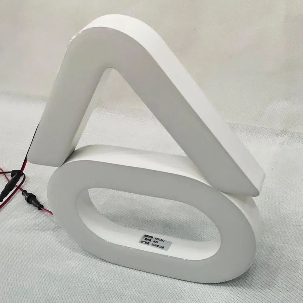 out door led advertising screen tps channel letter