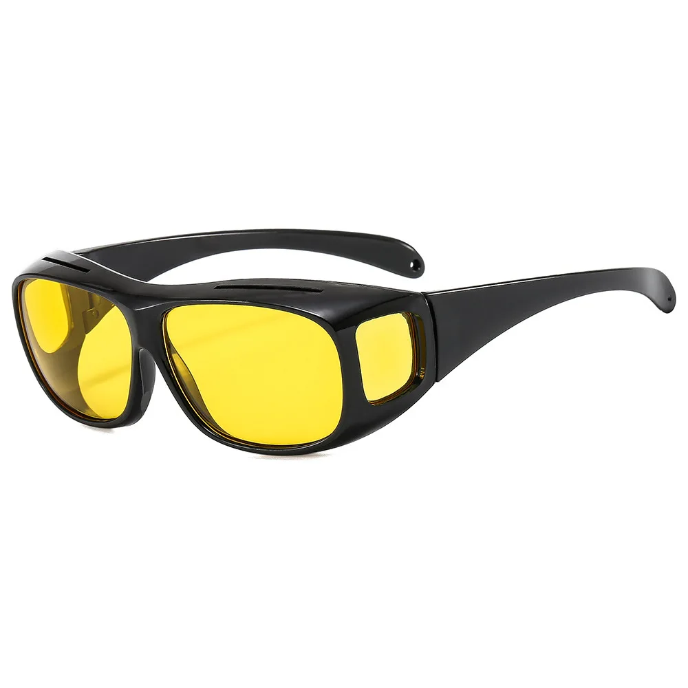 Ladies night vision driving glasses anti glare sunglassesClassic Night Vision Glasses Men Anti-Glare Yellow Lens Sunglasses