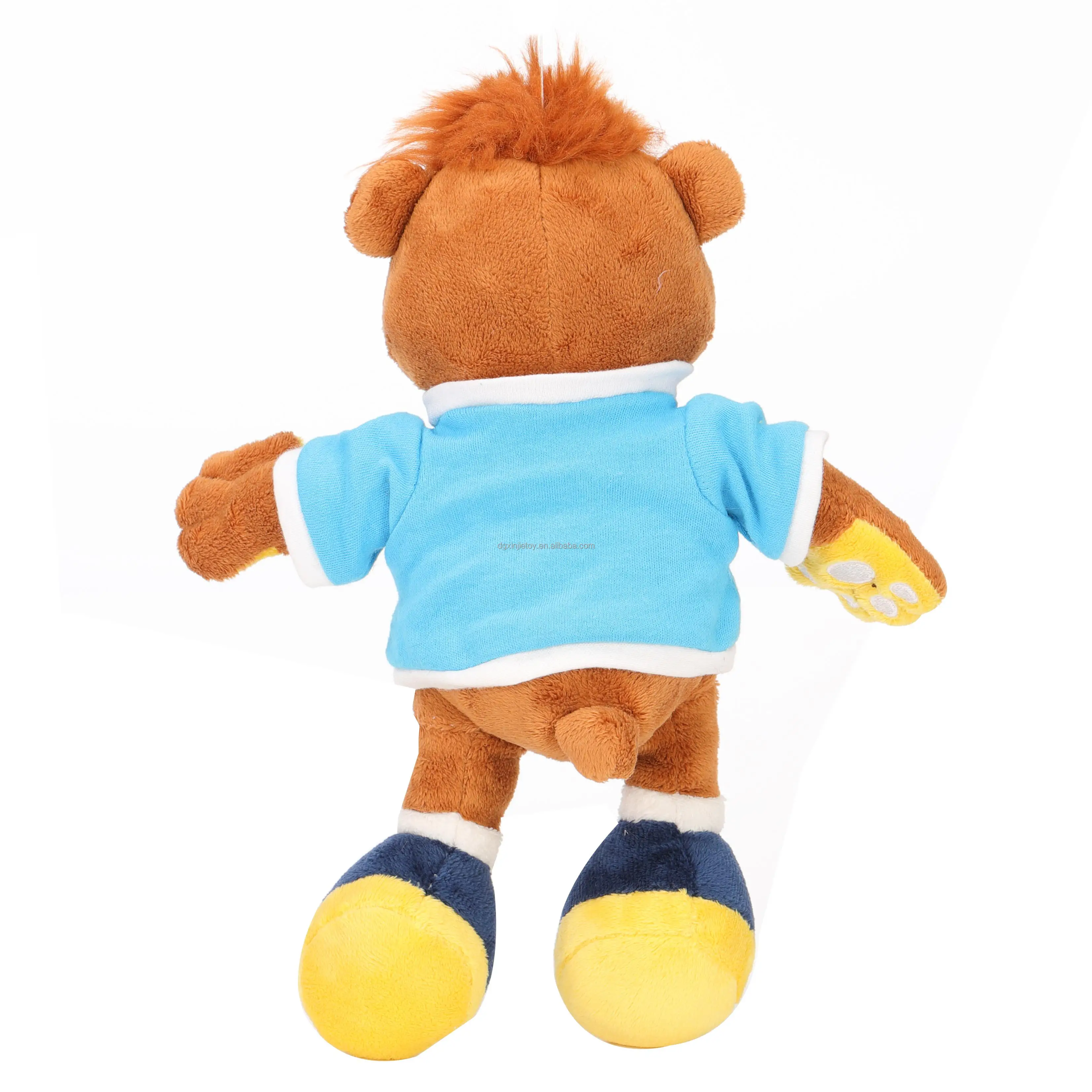 Personalized Plush Toy Source Factory Customization	Standing Penguin Printed Plush Toy Flexible Handmade Stuffed Toys