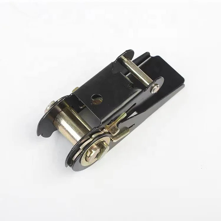 1inch black e coated ratchet buckle