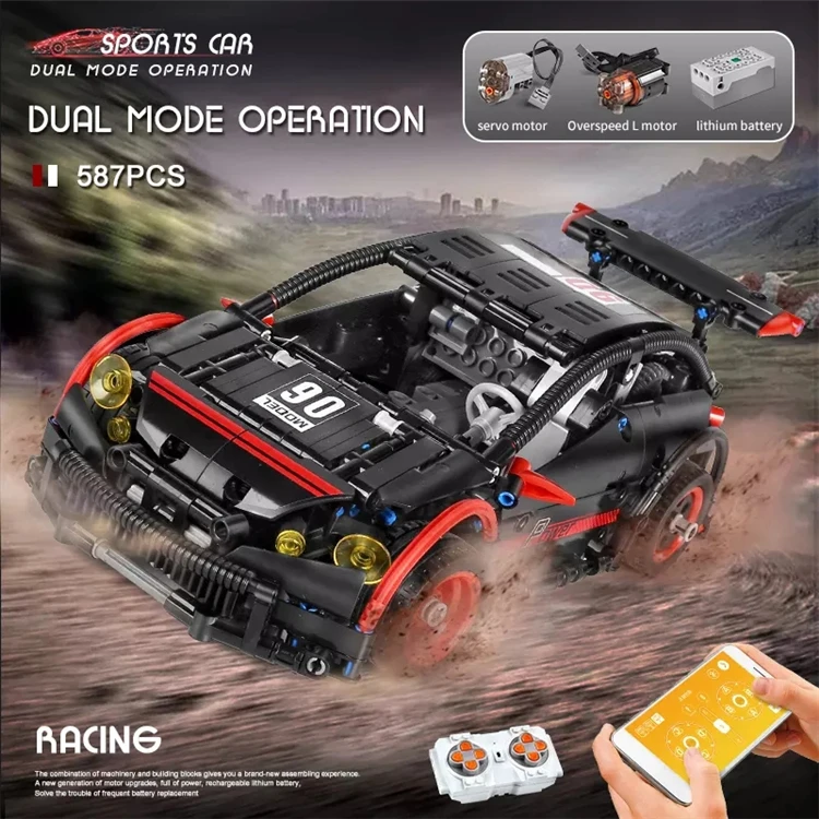 New Arrival Mould King 18013 Rc Hatchback Type Moc Super Electric Climbing Car Diy Building Toys rc car 4x4 high speed off road