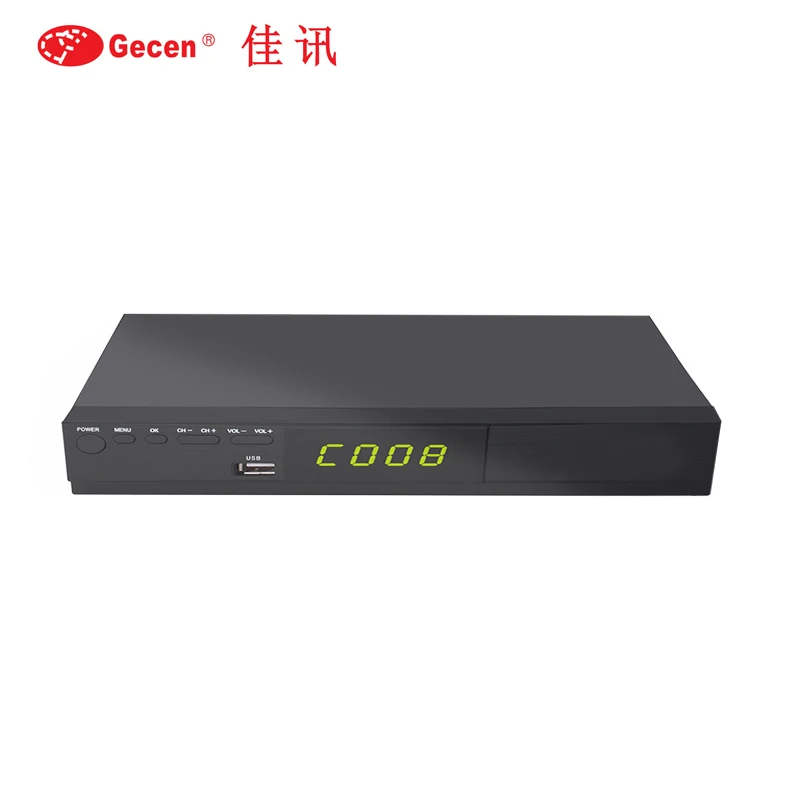ТВ-приставка Gecen dvb t2 большой размер hd iptv Бесплатная воздушная