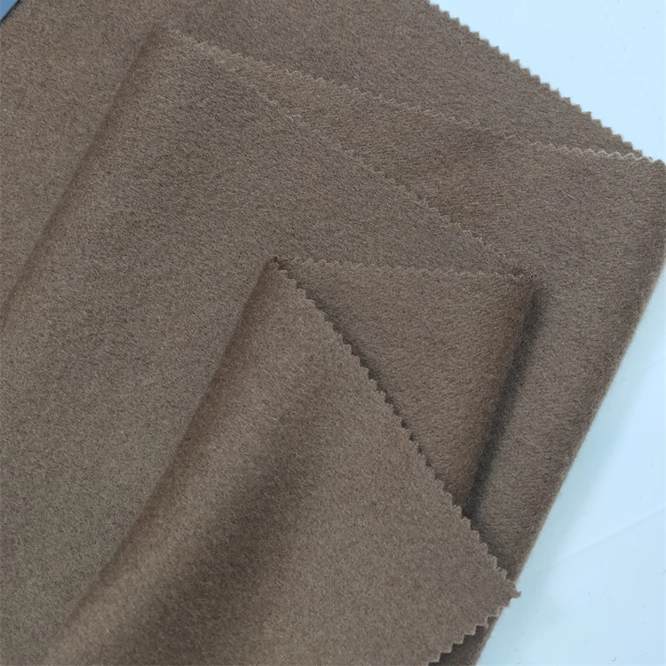 703055-8 single side brushed cashmere wool fabrics