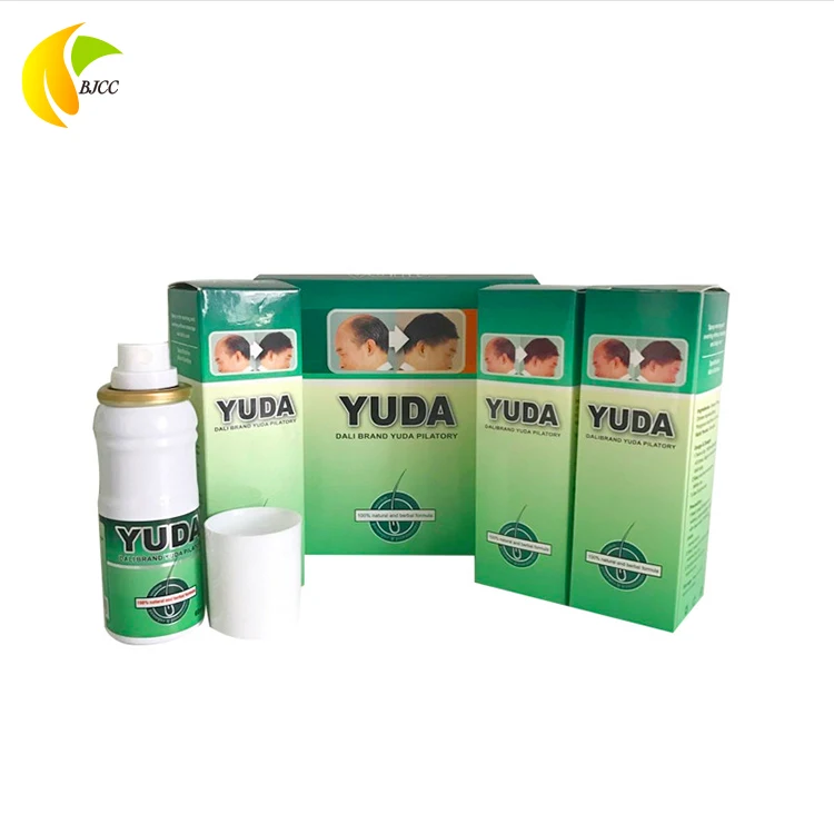 Herbal hair tonic for keratin treatment with YUDA hair growth spray