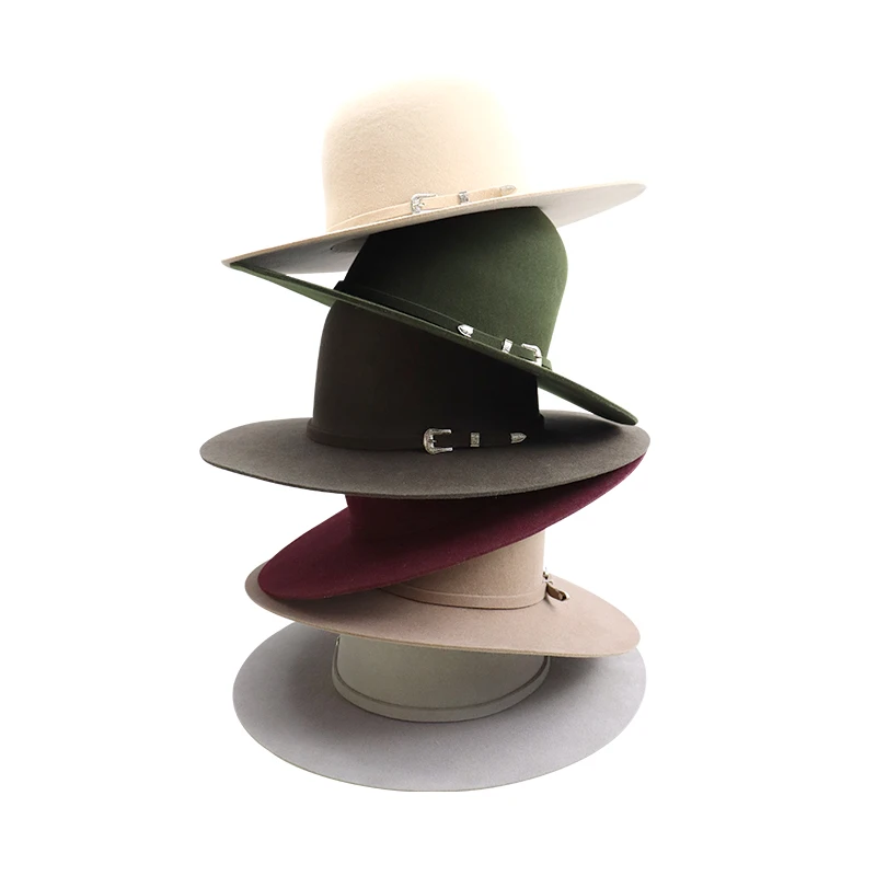 Wholesale price 100% australian wool quality hard stiffness hatbody wool felt hat