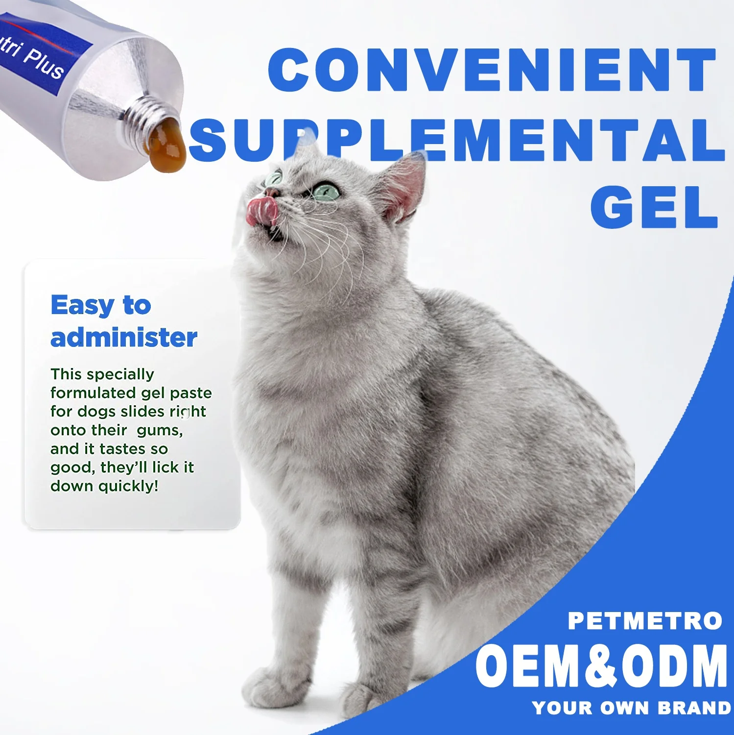 Pets Ultra Multivitamin Gel Paste Dog Daily Supplement Pet Multivitamin Gel for Dogs