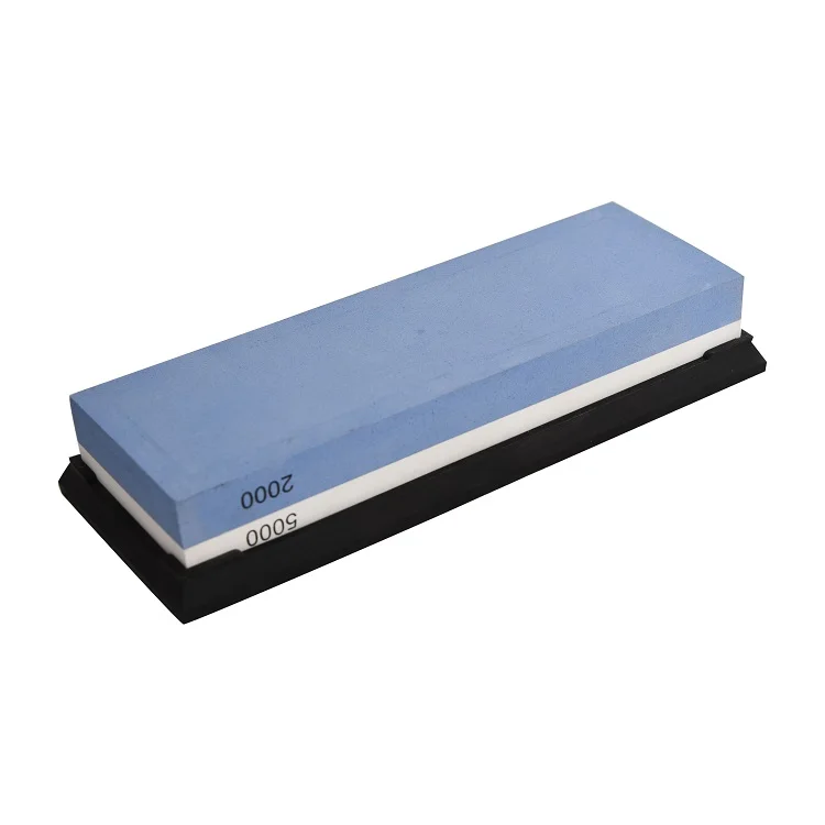 Japaness 2 Side Grit 2000/5000 Knife Sharpener Wet Grinder Stone Whetstone Knife Sharpener