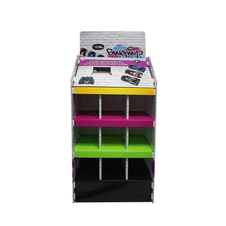 Paper custom Pop Cardboard Display Stand Display rack promotion display shelf