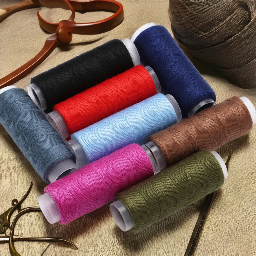 Fast sample production supported for this dyed sewing thread