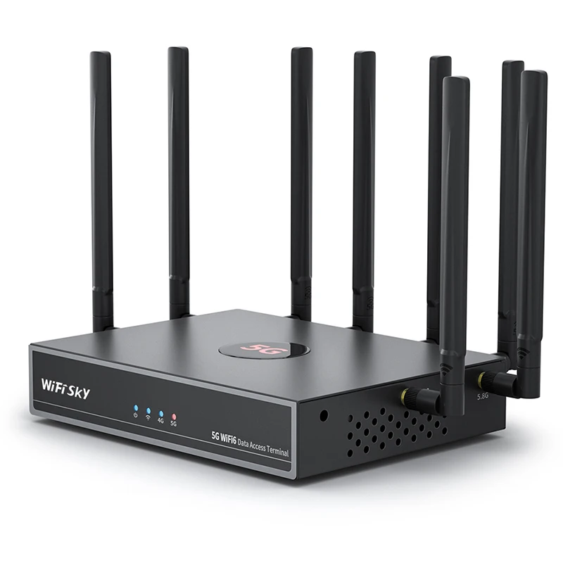 Newest 802.11ax 5GHz 2.4GHhz Dual Band Wholesale Wireless Home WiFi6 Mes Access Point 5G Router