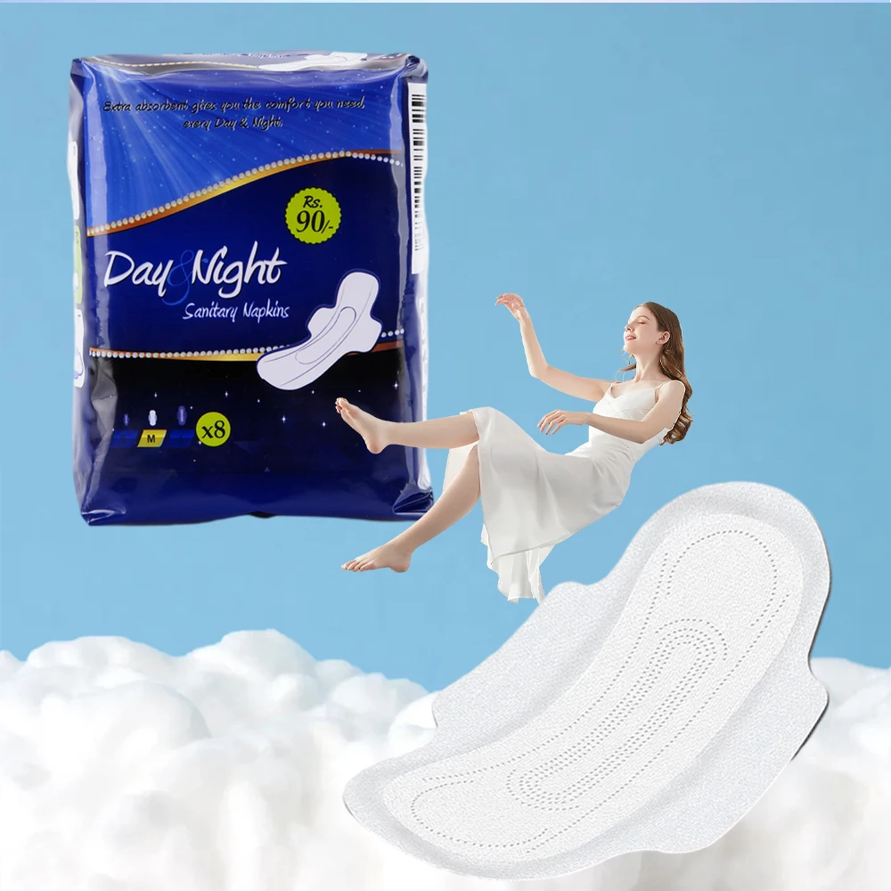 High Quality Wholesale Private Label Sanitary Pads Maxi Women Pads Disposable Feminine Sanitary Napkin Manufacturer