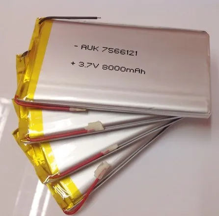 High capacity lipo battery 3.7v 10Ah 10000mAh 1055125 1060115 li polymer battery for PC Laptop Tablet