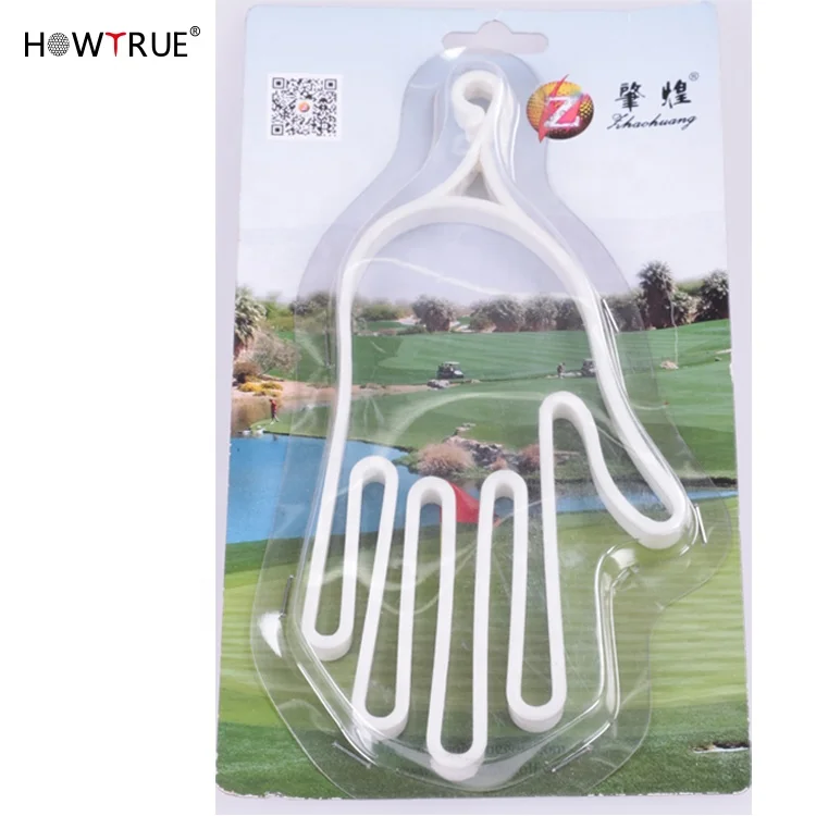 HOW TRUE Reusable Durable Golf Glove Stretcher Outdoor Sport Golf Glove Hanger Dkyer Hanger With Logo Space And Key Holder